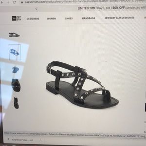 NEVER WORN MARC FISHER SANDALS